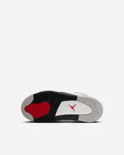 Air Jordan 4 Retro OG “White Cement” (Preschool)