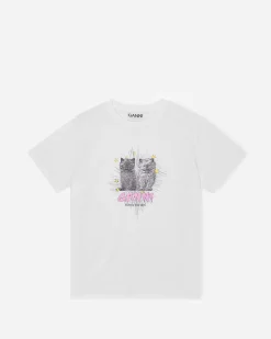 Basic Jersey Kittens Relaxed T-shirt