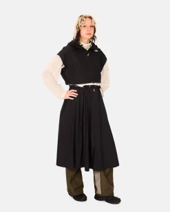 Convertible Long Wind Vest