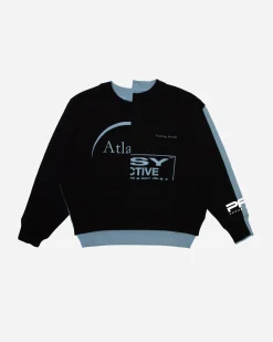 Flotsam Sweatshirt med delt hals