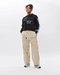Flotsam Sweatshirt med delt hals