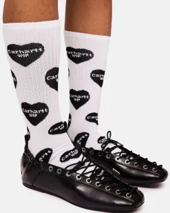 Heart Logo Socks