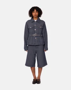 Heavy Twill Denim Short Jacket
