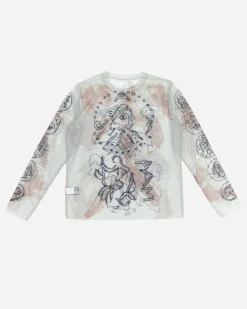 Markings (Susumu Mukai) Mesh Top